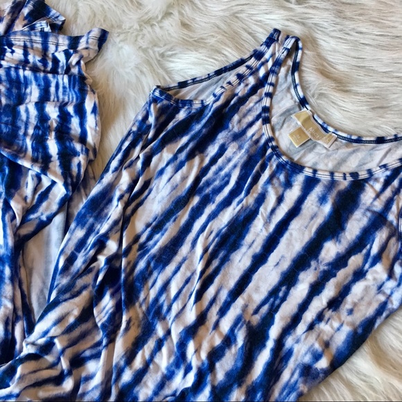 michael kors tie dye maxi dress